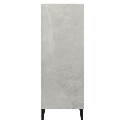 vidaXL Sideboard Concrete Grey 69.5x32.5x90 cm Engineered Wood
