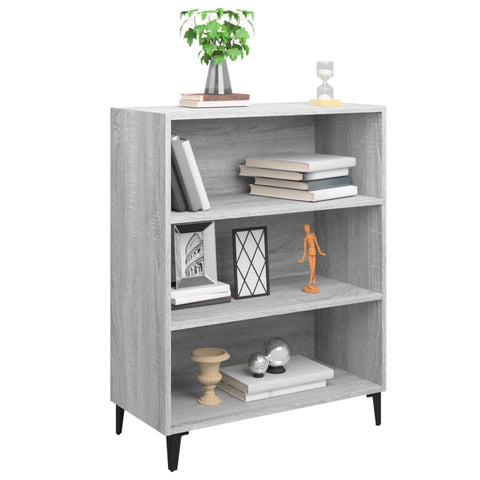 vidaXL Sideboard Concrete Grey 69.5x32.5x90 cm Engineered Wood