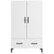 vidaXL Highboard White 70x31x115 cm Engineered Wood
