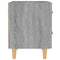 vidaXL Bed Cabinet Grey Sonoma 40x35x47.5 cm