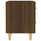 vidaXL Bed Cabinets 2 pcs Brown Oak 40x35x47.5 cm