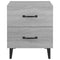 vidaXL Bedside Cabinets 2 pcs Grey Sonoma 40x35x47.5 cm