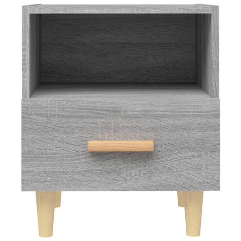 vidaXL Bedside Cabinet Grey Sonoma 40x35x47 cm