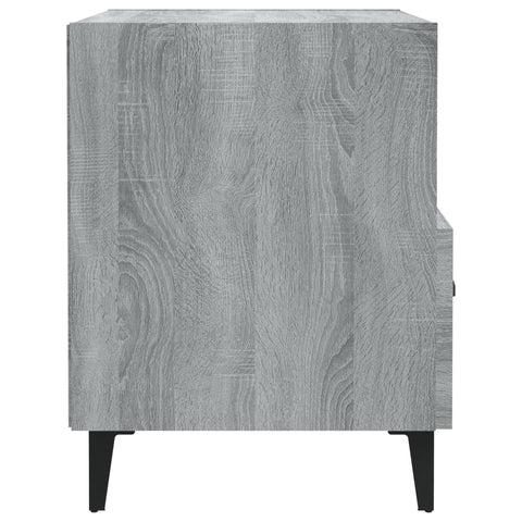 vidaXL Bedside Cabinet Grey Sonoma Engineered Wood