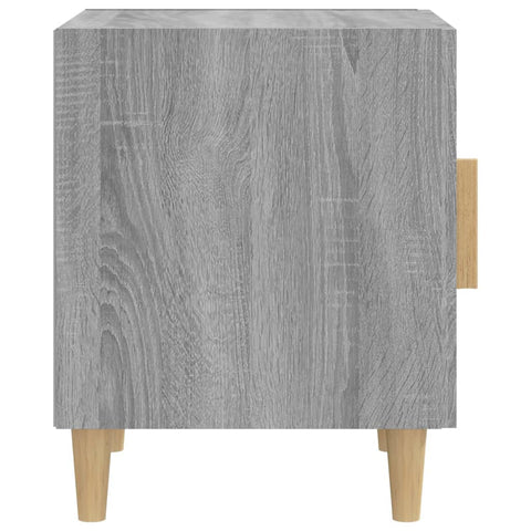 vidaXL Bedside Cabinet Grey Sonoma Engineered Wood