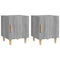 vidaXL Bedside Cabinets 2 pcs Grey Sonoma Engineered Wood