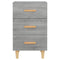 vidaXL Bedside Cabinet Grey Sonoma 40x40x66 cm Engineered Wood