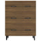 vidaXL Sideboard Brown Oak 69.5x34x90 cm Engineered Wood