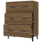 vidaXL Sideboard Brown Oak 69.5x34x90 cm Engineered Wood