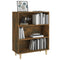 vidaXL Sideboard Smoked Oak 69.5x32.5x90 cm Engineered Wood