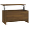 vidaXL Coffee Table Brown Oak 102x55.5x52.5 cm Engineered Wood