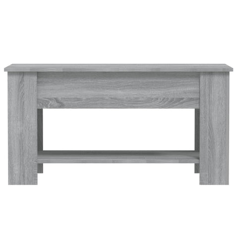 vidaXL Coffee Table Grey Sonoma 101x49x52 cm Engineered Wood