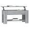 vidaXL Coffee Table Grey Sonoma 101x49x52 cm Engineered Wood