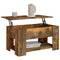 vidaXL Coffee Table Smoked Oak 79x49x41 cm Engineered Wood