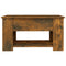 vidaXL Coffee Table Smoked Oak 79x49x41 cm Engineered Wood