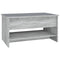 vidaXL Coffee Table Grey Sonoma 80x50x40 cm Engineered Wood