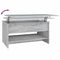 vidaXL Coffee Table Grey Sonoma 80x50x40 cm Engineered Wood