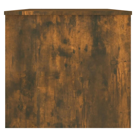 vidaXL Coffee Table Smoked Oak 102x50.5x46.5 cm Engineered Wood
