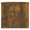 vidaXL Coffee Table Smoked Oak 102x50.5x46.5 cm Engineered Wood