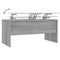 vidaXL Coffee Table Grey Sonoma 102x50.5x46.5 cm Engineered Wood