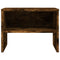 vidaXL Bedside Cabinet Smoked Oak 40x30x30 cm Engineered Wood