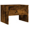 vidaXL Bedside Cabinet Smoked Oak 40x30x30 cm Engineered Wood