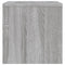 vidaXL Bedside Cabinet Grey Sonoma 40x30x30 cm Engineered Wood