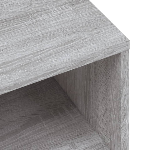vidaXL Bedside Cabinet Grey Sonoma 40x30x30 cm Engineered Wood