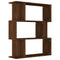 vidaXL Book Cabinet/Room Divider Brown Oak 80x24x96 cm Engineered Wood