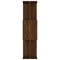 vidaXL Book Cabinet/Room Divider Brown Oak 80x24x96 cm Engineered Wood