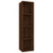 vidaXL Book Cabinet/TV Cabinet Brown Oak 36x30x143 cm Engineered Wood