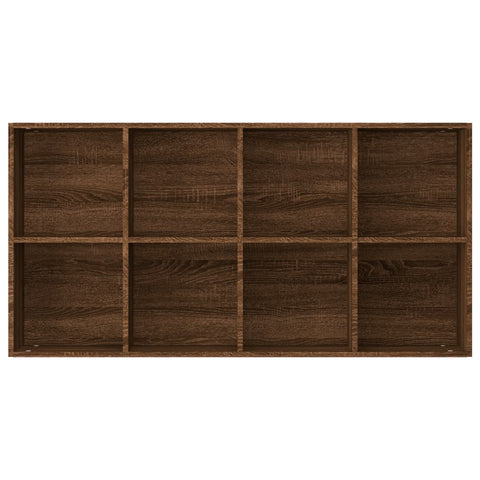 vidaXL Book Cabinet/Sideboard Brown Oak 66x30x130 cm Engineered Wood