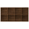 vidaXL Book Cabinet/Sideboard Brown Oak 66x30x130 cm Engineered Wood