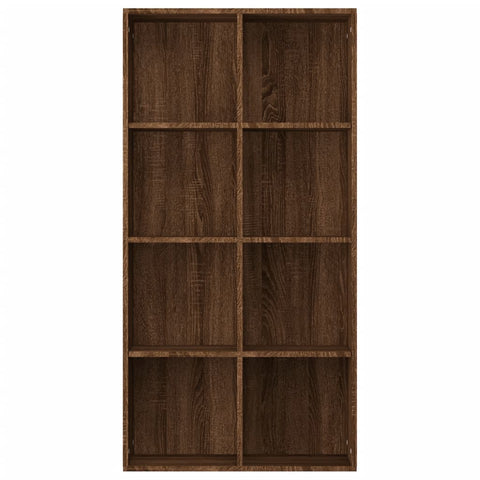 vidaXL Book Cabinet/Sideboard Brown Oak 66x30x130 cm Engineered Wood