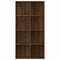 vidaXL Book Cabinet/Sideboard Brown Oak 66x30x130 cm Engineered Wood