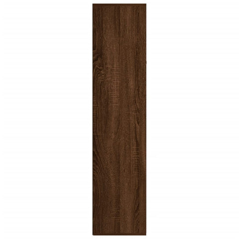 vidaXL Book Cabinet/Sideboard Brown Oak 66x30x130 cm Engineered Wood