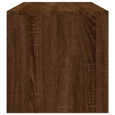 vidaXL Coffee Table Brown Oak 100x40x40 cm Engineered Wood