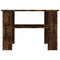 vidaXL Coffee Table Smoked Oak 60x60x42 cm Engineered Wood