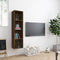 vidaXL Book Cabinet/TV Cabinet Smoked Oak 143x30x36cm Engineered Wood