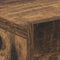 vidaXL Floating Nightstand Smoked Oak 40x30x15 cm Engineered Wood