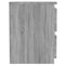 vidaXL Bedside Cabinet Grey Sonoma 30x30x40 cm Engineered Wood