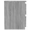 vidaXL Bedside Cabinets 2 pcs Grey Sonoma 30x30x40 cm Engineered Wood