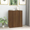 vidaXL Sideboard Brown Oak 60x30x75 cm Engineered Wood