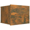 vidaXL Bedside Cabinets Smoked Oak 40x30x30 cm Engineered Wood