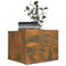 vidaXL Bedside Cabinets 2 pcs Smoked Oak 40x30x30 cm Engineered Wood