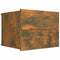 vidaXL Bedside Cabinets 2 pcs Smoked Oak 40x30x30 cm Engineered Wood