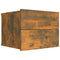 vidaXL Bedside Cabinets 2 pcs Smoked Oak 40x30x30 cm Engineered Wood