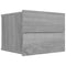 vidaXL Bedside Cabinets 2 pcs Grey Sonoma 40x30x30 cm Engineered Wood