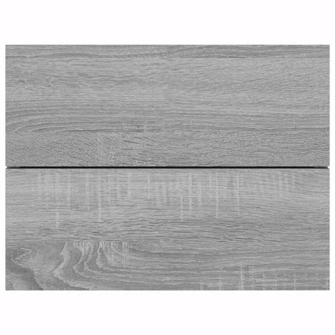 vidaXL Bedside Cabinets 2 pcs Grey Sonoma 40x30x30 cm Engineered Wood