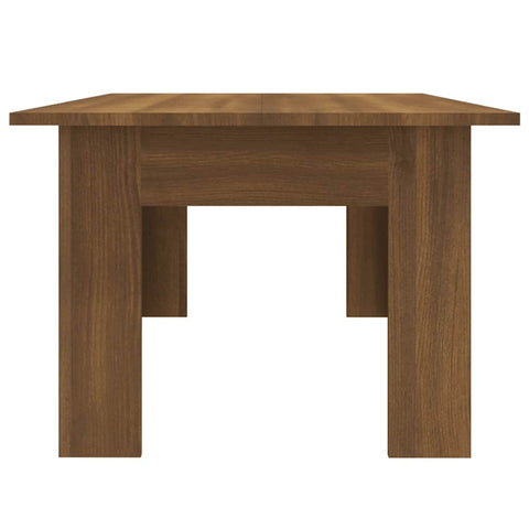 vidaXL Coffee Table Brown Oak 100x60x42 cm Engineered Wood